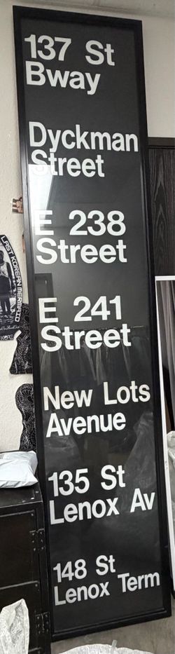 New York Sign Big Large New York Signage Decor