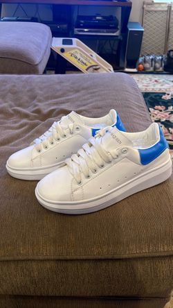 Alexander McQueen Oversized Sneakers White Blue