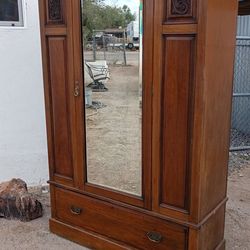 Antique wardrobe armoire