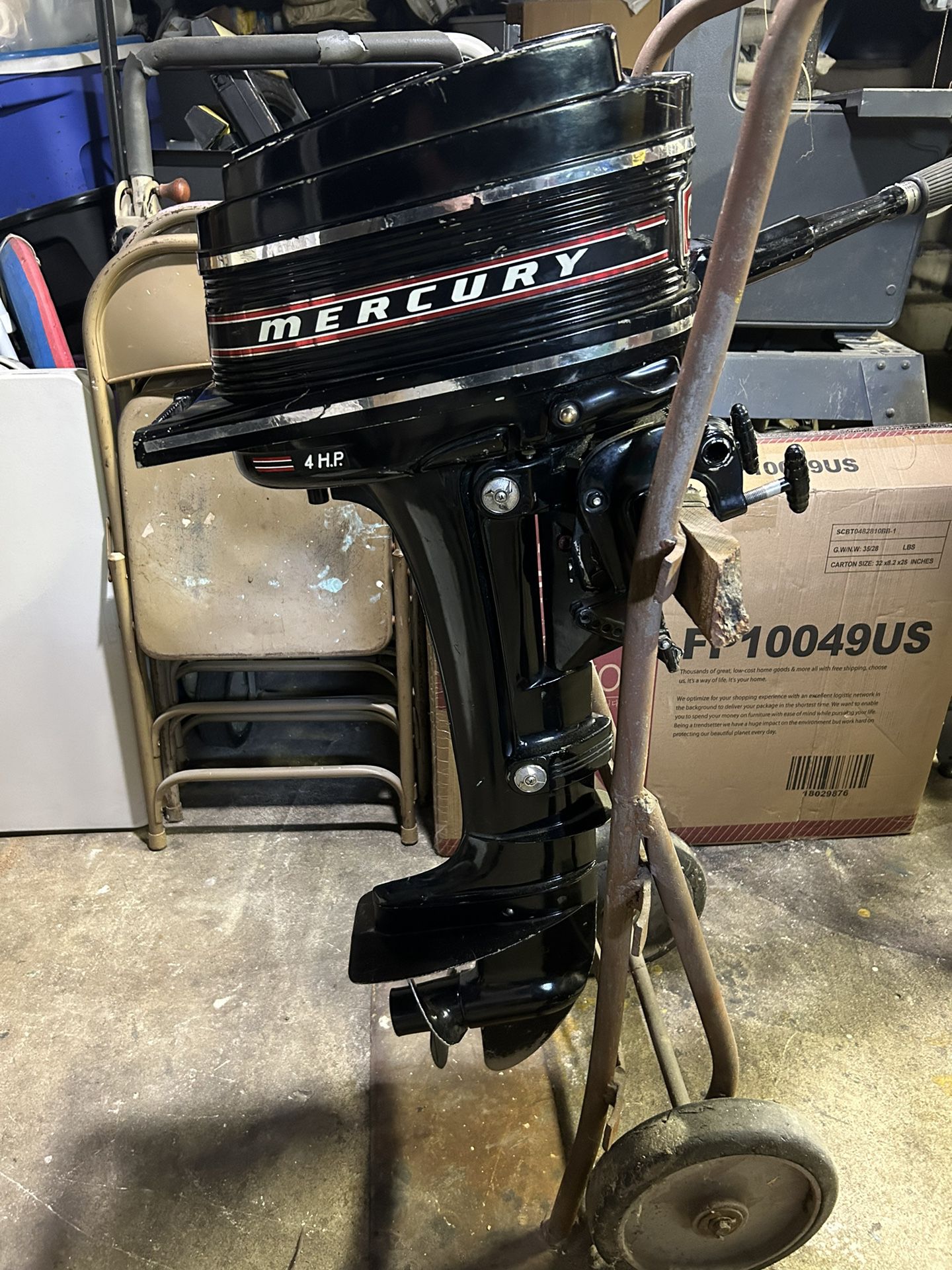 Used Mercury Outboard For Horse short shaft, motor