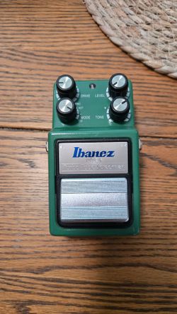 Ibanez TS9DX Turbo Tube Screamer Overdrive Distortion Guitar Effect Pedal