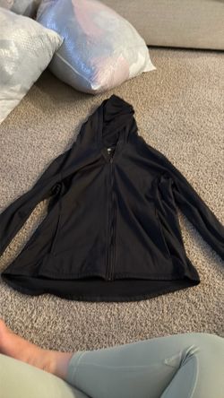 Black zip up