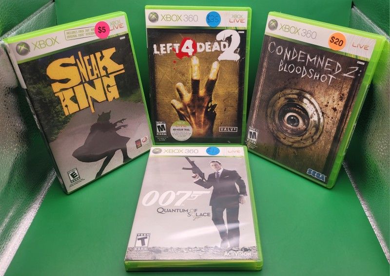 Xbox 360 Games [Individually Priced]