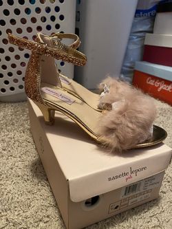 Rose-Gold Girl Heels