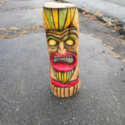 Tiki Carving
