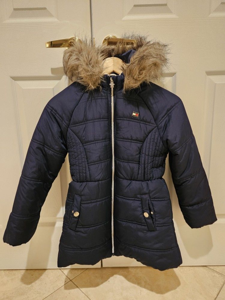 Girl Tommy Hilfiger winter jacket size 10-12