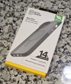 BodyGuardz Ace Pro with MagSafe Case for iPhone 14 Plus--14ft Drop Protection