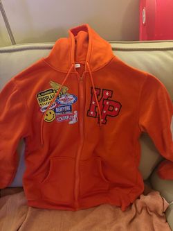 Kingsplay Orange Zip-Up Hoodie XL