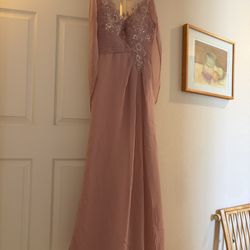 Peach Dress