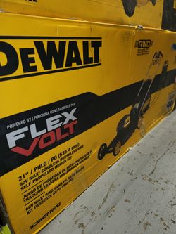 DEWALT 60V FLEXVOLT BRUHLESS CORDLESS 21-IN SELF PROPELLED LANW MOWER TOOL ONLY NEW