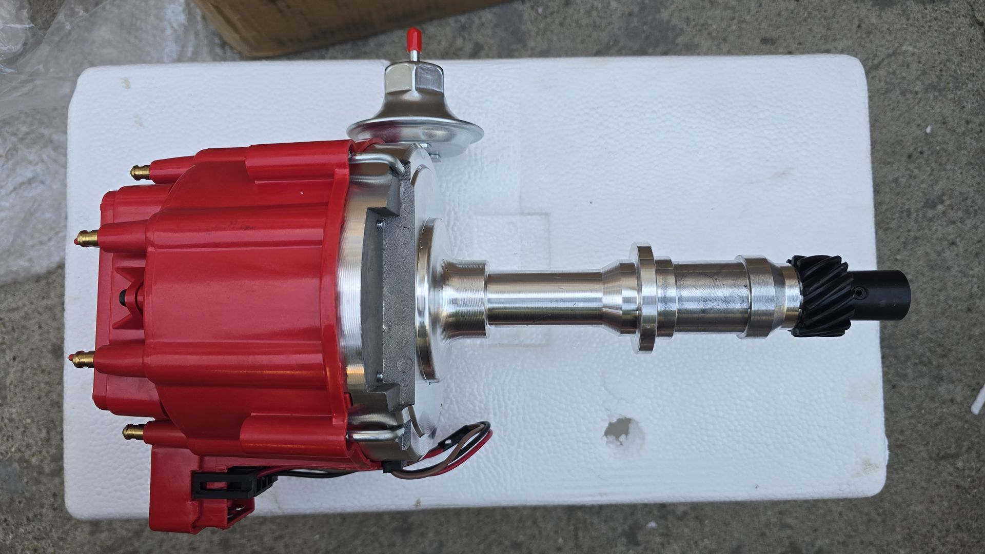 Distributor V8 Engines Red Cap 65000 Volt 352 360 390 427 428 Fits For Ford FE H