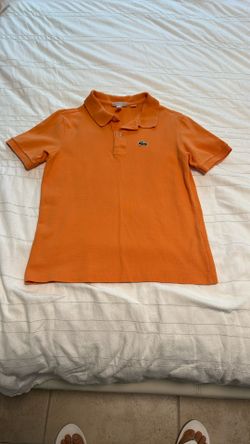 Lacoste Polo Shirt For 10 Years Old Kids (Orange)
