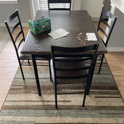 Free Dining Table With Chairs 