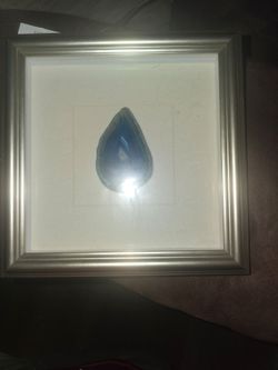 MINT HomeGoods Brazilian Agate Shadow Box - Genuine Stone+ MINT HomeGoods 3D Ceramic Flower Boxes