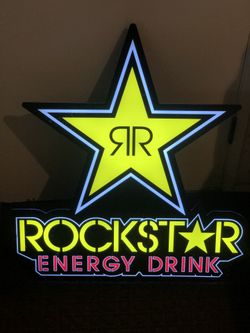 Rockstar Energy Drink led sign