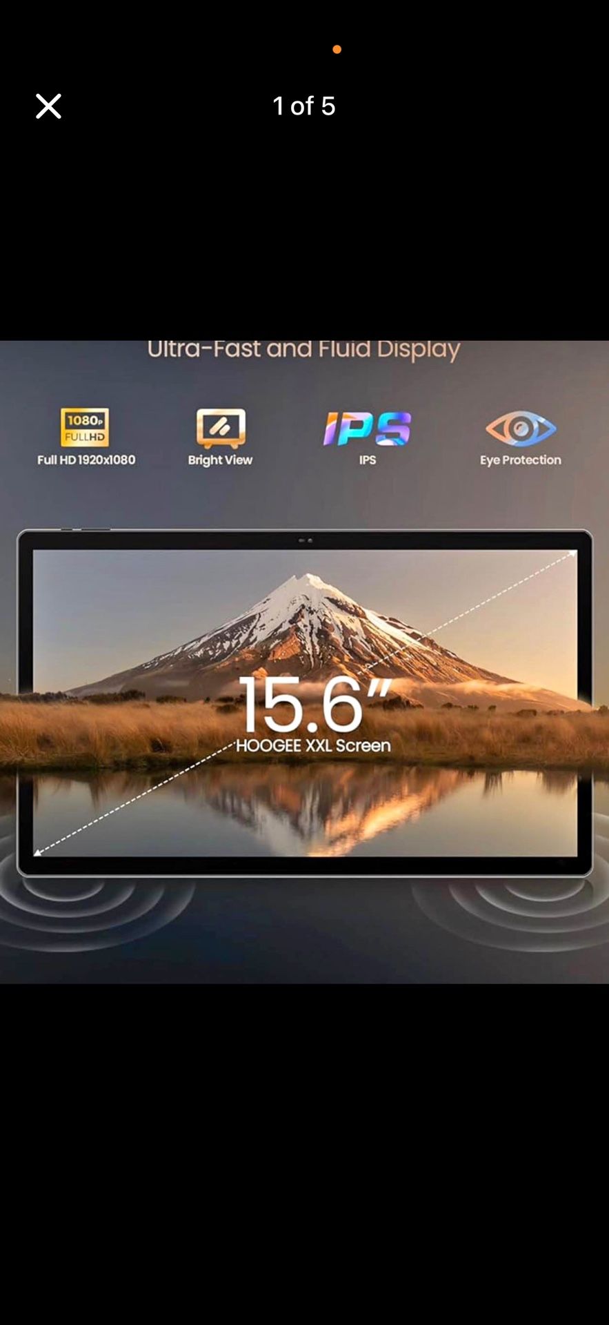 Android 15.6 inch tablet  BRAND NEW SEALED!   Retails for $399  Specs: Android 14 Helio G99 Octa-Core processor  12GB RAM  256GB Internal Storage (A