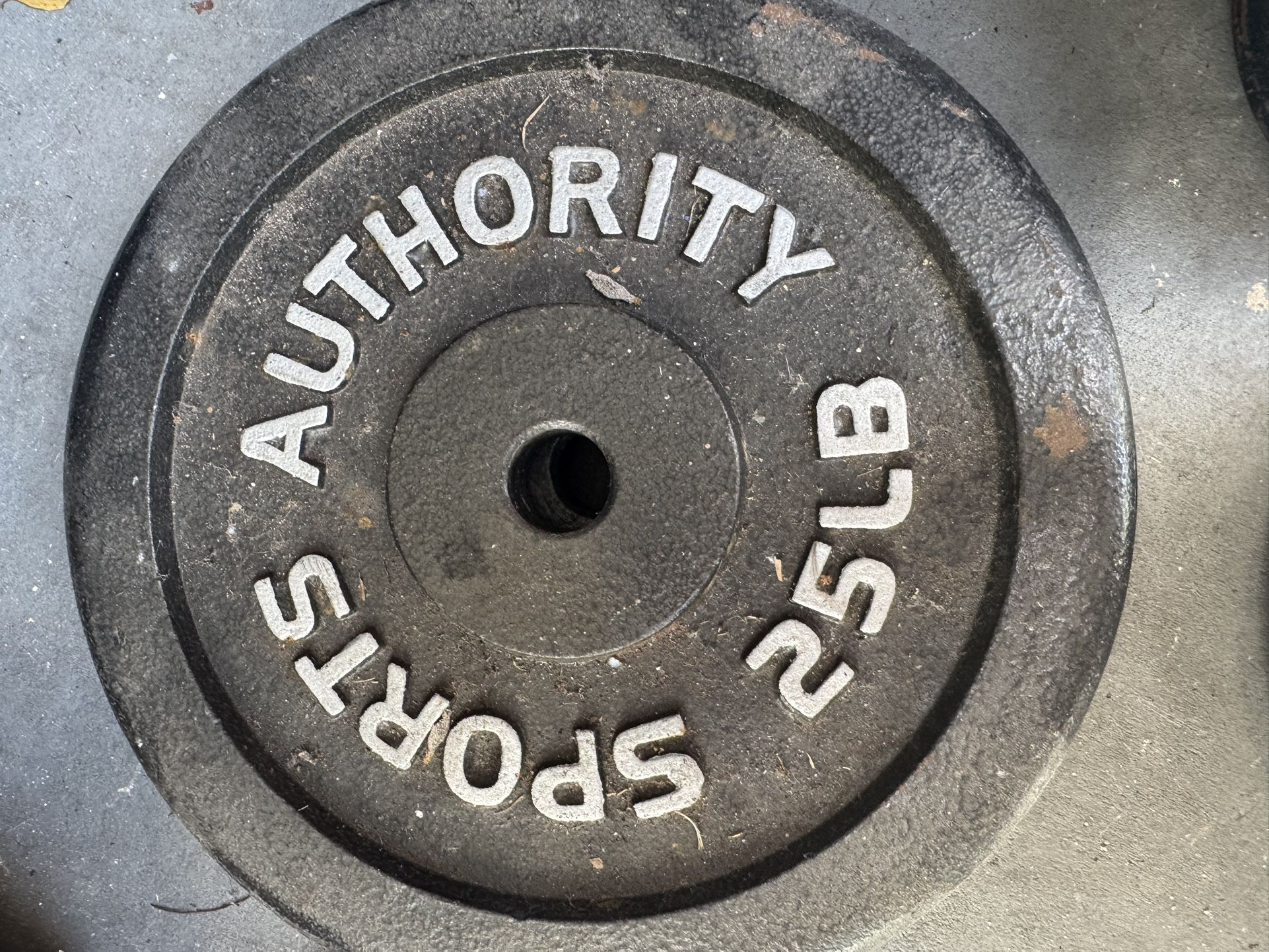 Weight Set With Bar