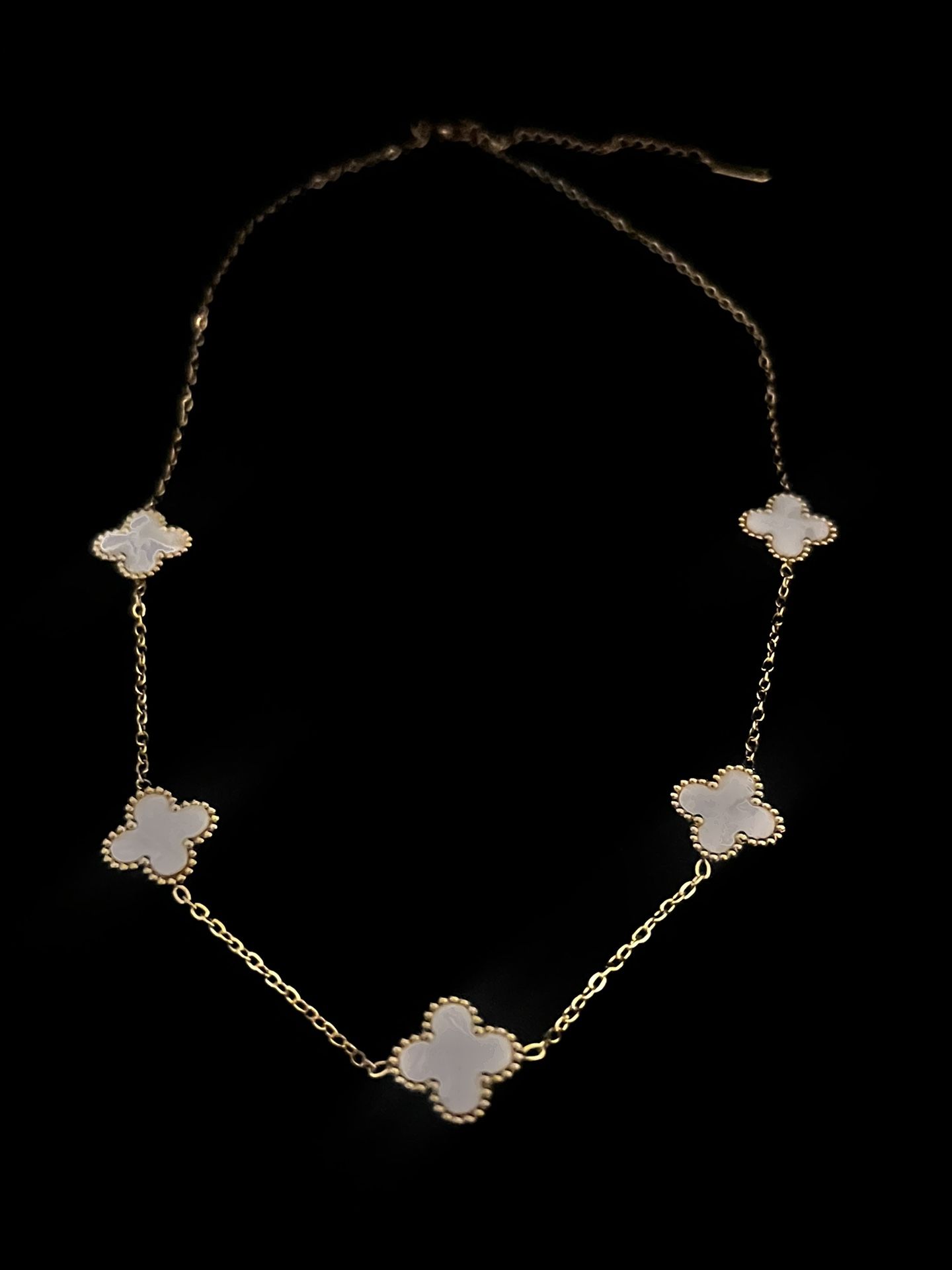 14K Gold Filled Van Cleef Style Necklace - Only $20! β¨