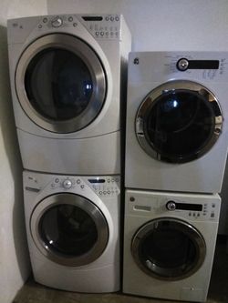 GE washer and dryer set
