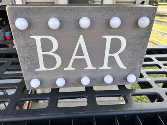 Bar Sign