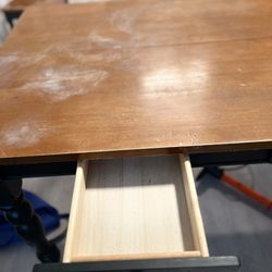 Huge Dinner Table +2 Chairs
