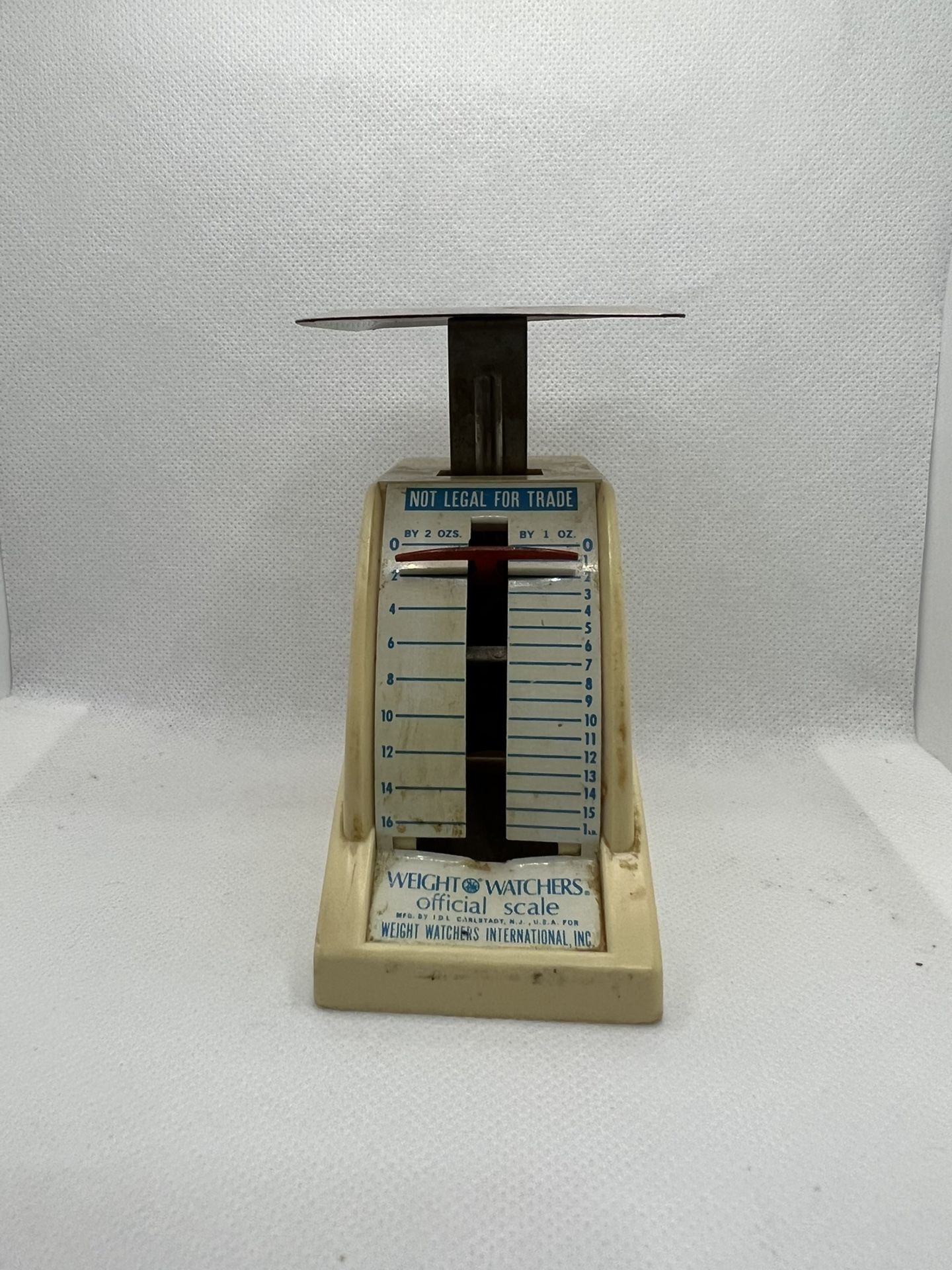 VINTAGE WEIGHT WATCHERS OFFICIAL WW Food Scale made in USA Carlstadt Nj