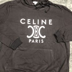 Black Celine Hoodie.   S,m Only 