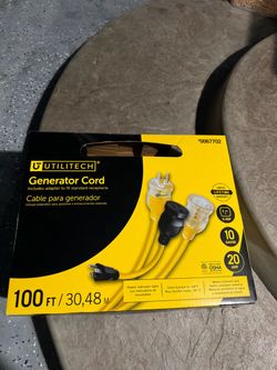 Utilitech 100 ft Generator Cord