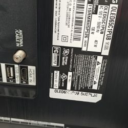 65 Inch LG C1 OLED TV