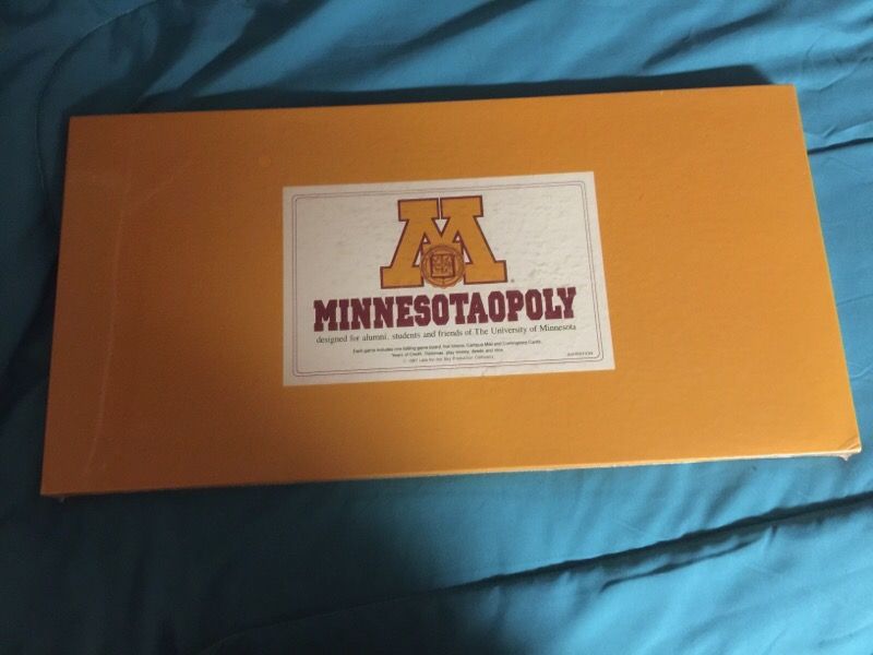 New Never Opened Minnesotaopoly Monopoly Board Game