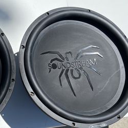 Two Soundstream 15” Tarantula Series Speakers