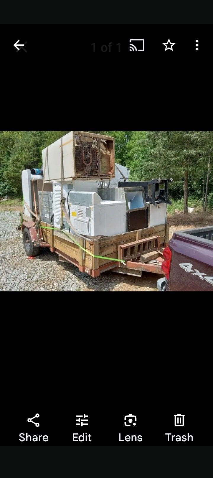 Attention Free P/U Ur Old Washer, Dryer,AC Units,Lawn Equip All Metal Items 