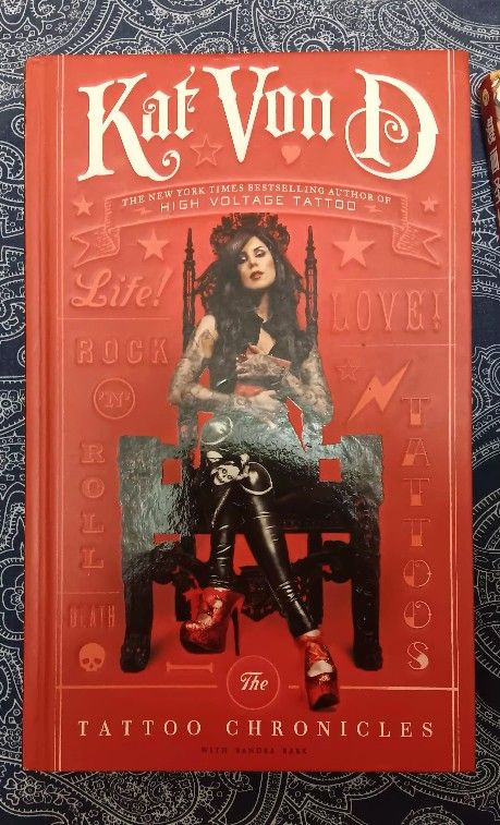 Kat Von D: The Tattoo Chronicles Book
