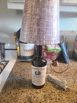 Bottle Lamp. 