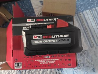 Batería Milwaukee M18 High Output 6.0