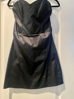 Black Strapless Dress Size 10