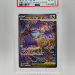 Pokemon PSA 10 – Mega Latias Ex 181 – Meg Evolutions - GEM MT