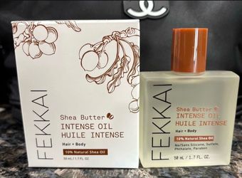 NEW FEKKAI SHEA BUTTER INTENSE OIL FOR HAIR AND BODY FULL SIZE $15!!