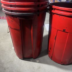 Trash cans