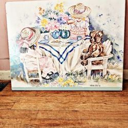 Tea Party Painting 