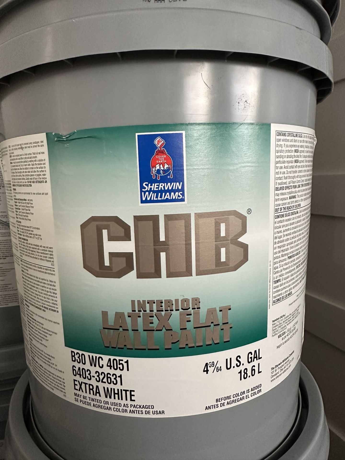 CHB Interior Latex Flat Wall Paint
