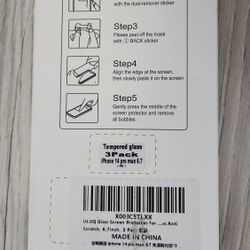 Tempered Glass 3 Pack For Iphone 14 Pro Max 6.7