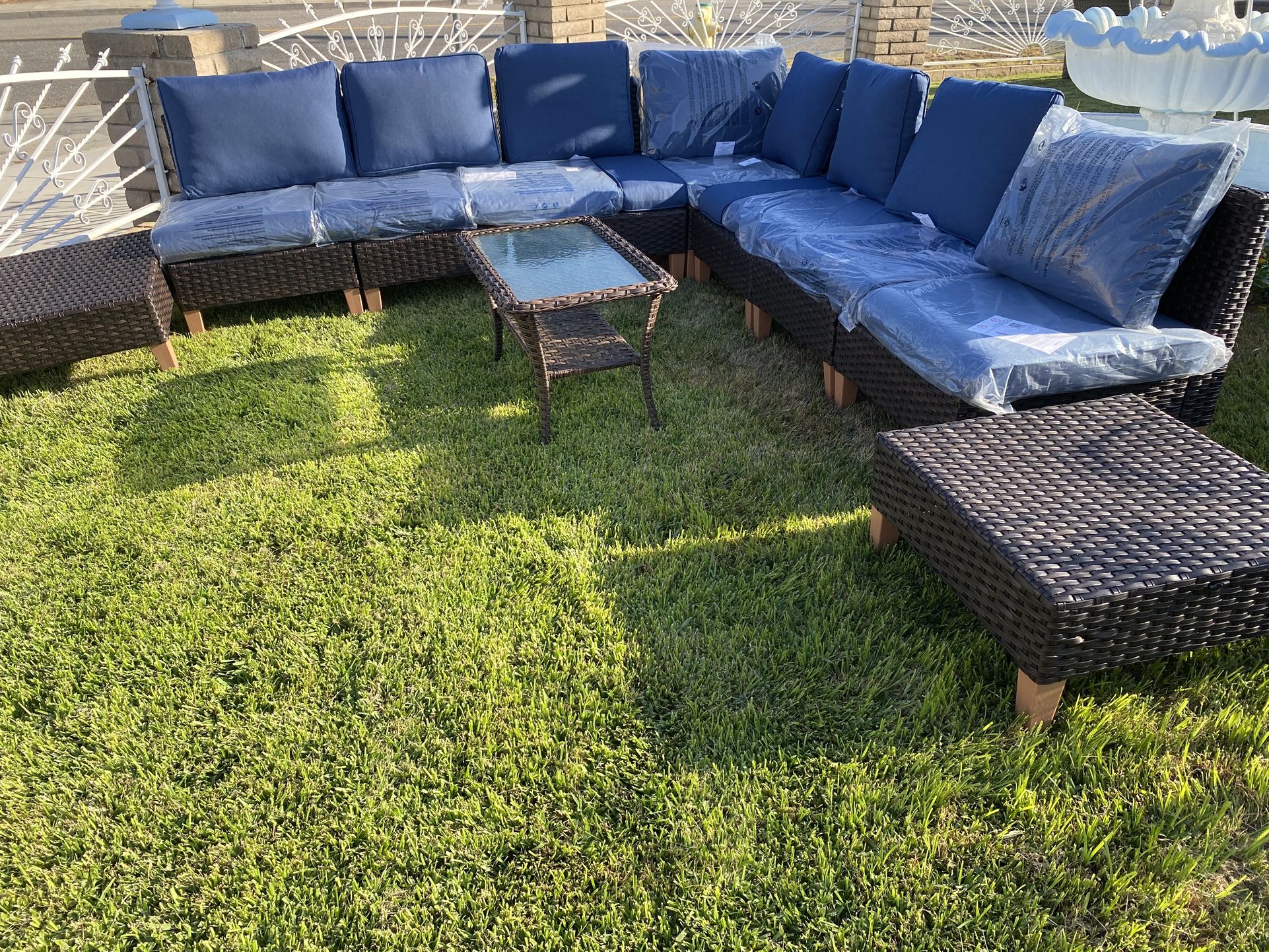 Brand New Patio Set 10 Pieces Waterproof