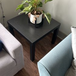 Black IKEA Side Table 