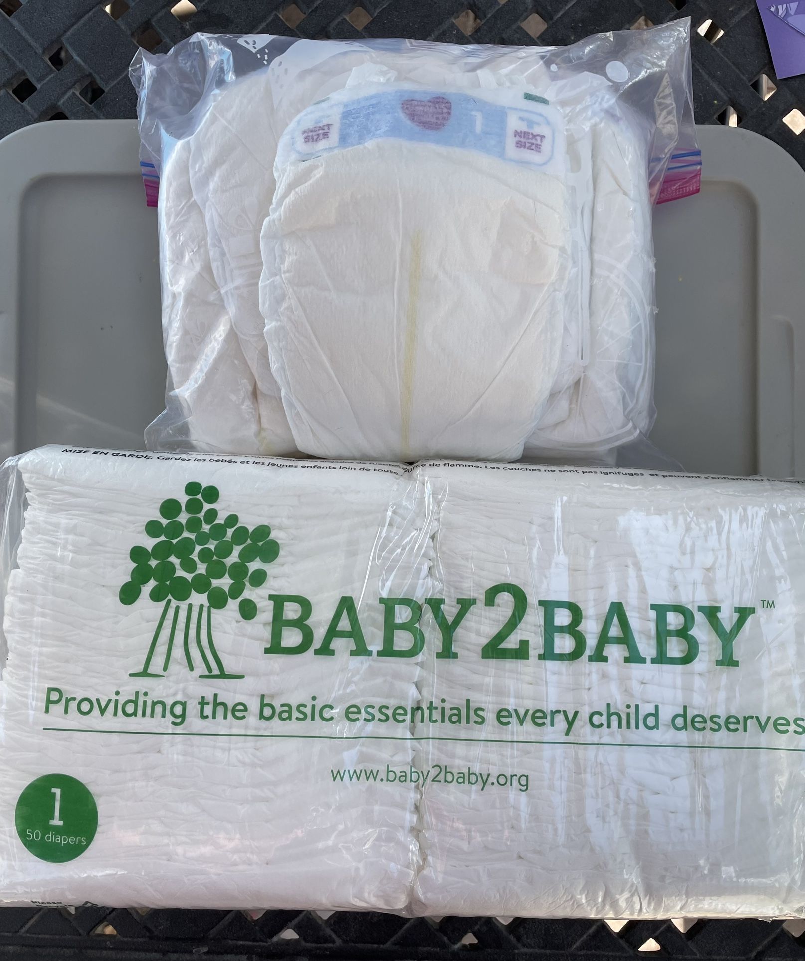 Diapers Size 1