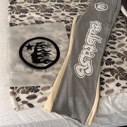 Hellstar Grey Flare Sweatpants - Capsule 9