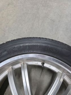 Wheel Size: 20" Tire Size: 275/45R20 Brand: Kumho Ecsta STX