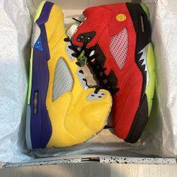 Jordan 5 Retro “What The” Size 10.5 Deadstock (DS) NEW