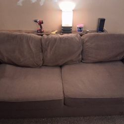 Couch And Oversized Chair