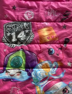 Shopkins Sleeping Slumber Bag NAP MAT